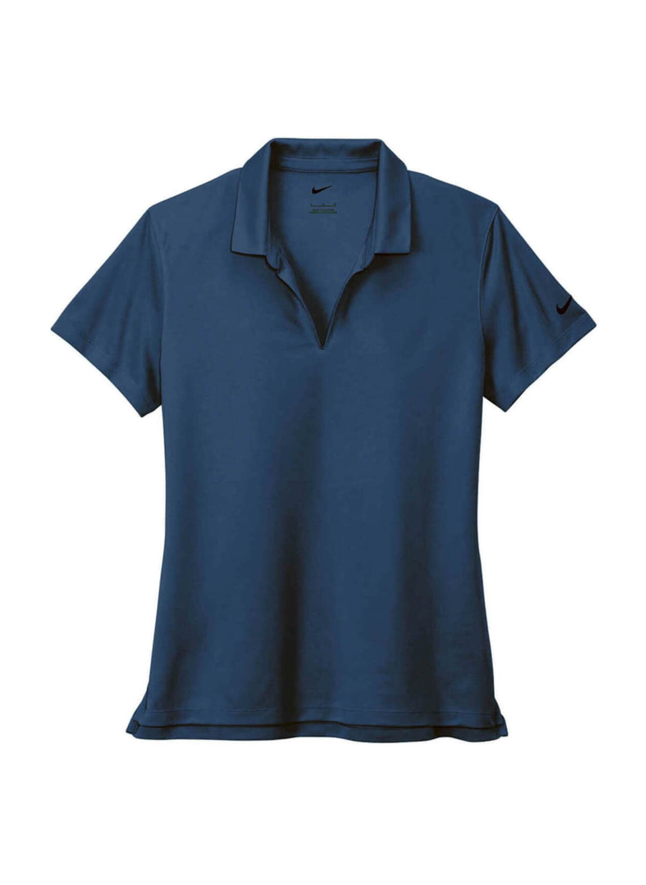 Nike Women's Dri-FIT Micro Pique 2.0 Polo - Gym Blue (GYM) LG