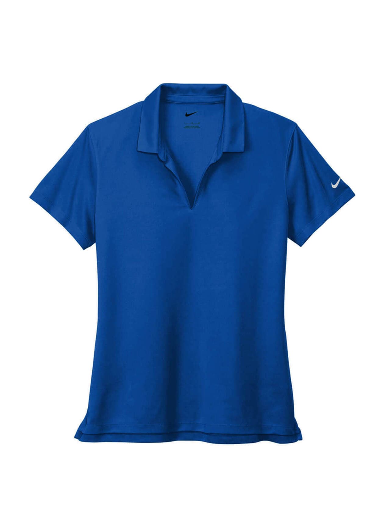 Nike Women's Dri-FIT Micro Pique 2.0 Polo - Game Royal (ROY) LG