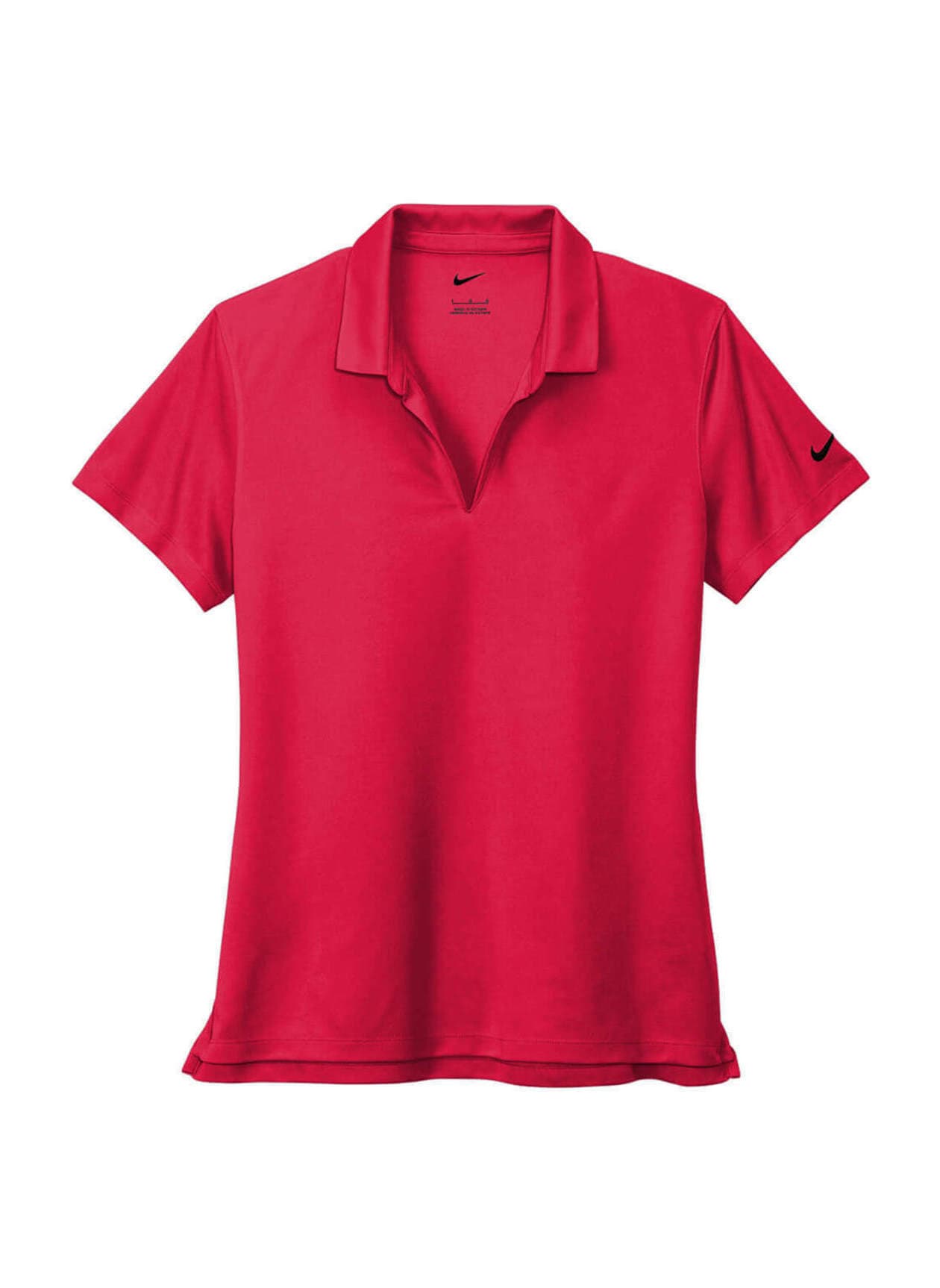 Nike Women's Dri-FIT Micro Pique 2.0 Polo - University Red (URD) LG