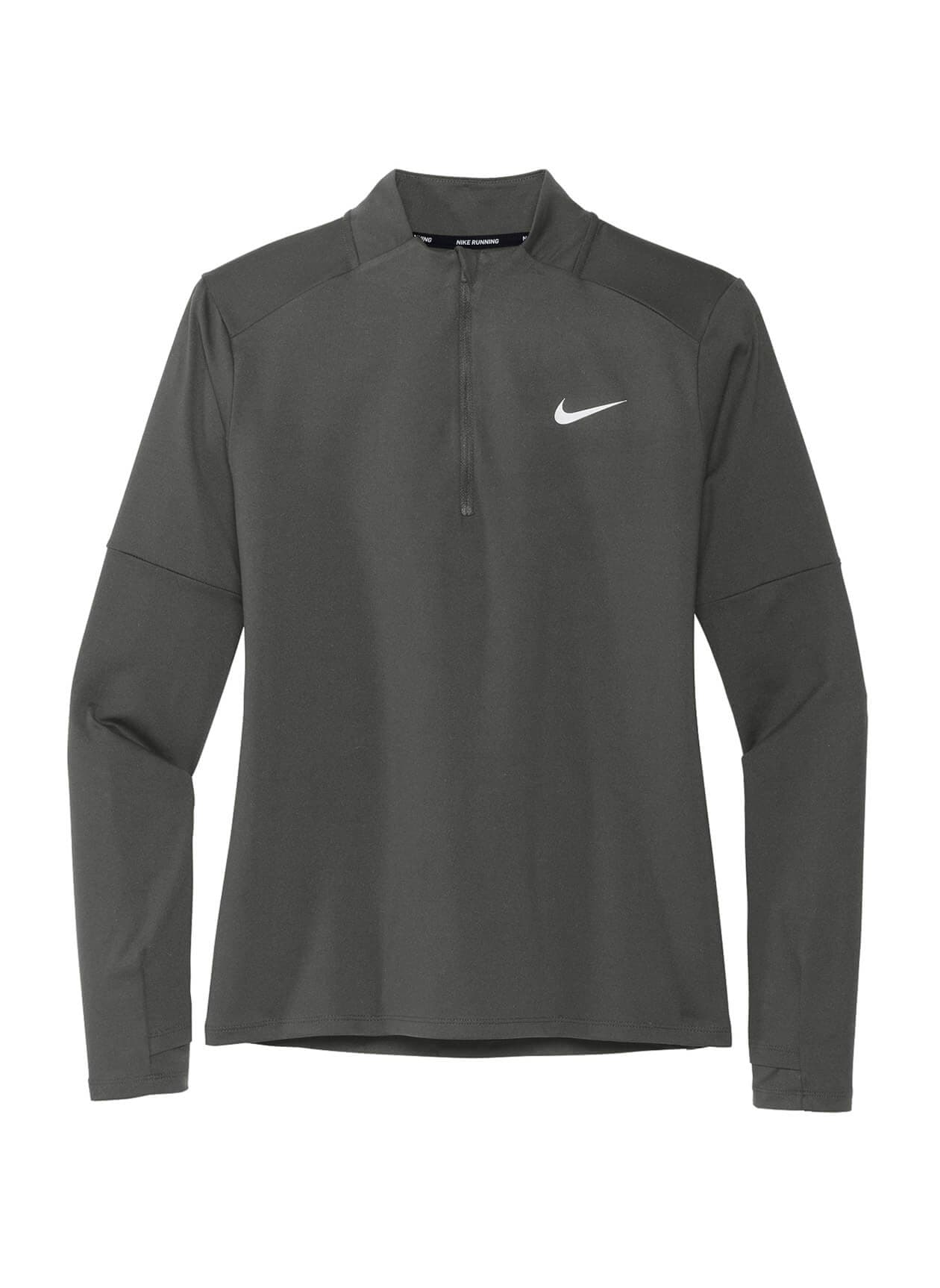 Nike Women's Dri-FIT Element Half-Zip Top - Anthracite LG