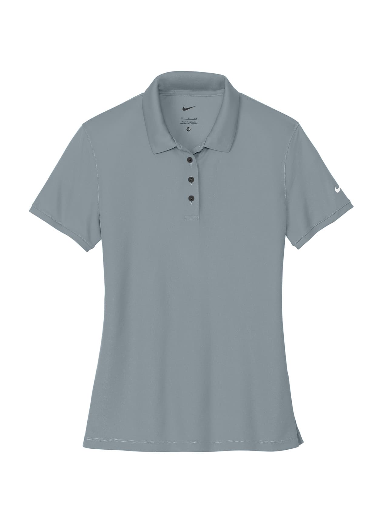 Nike Women's Victory Solid Polo SanMar - Light Grey LG
