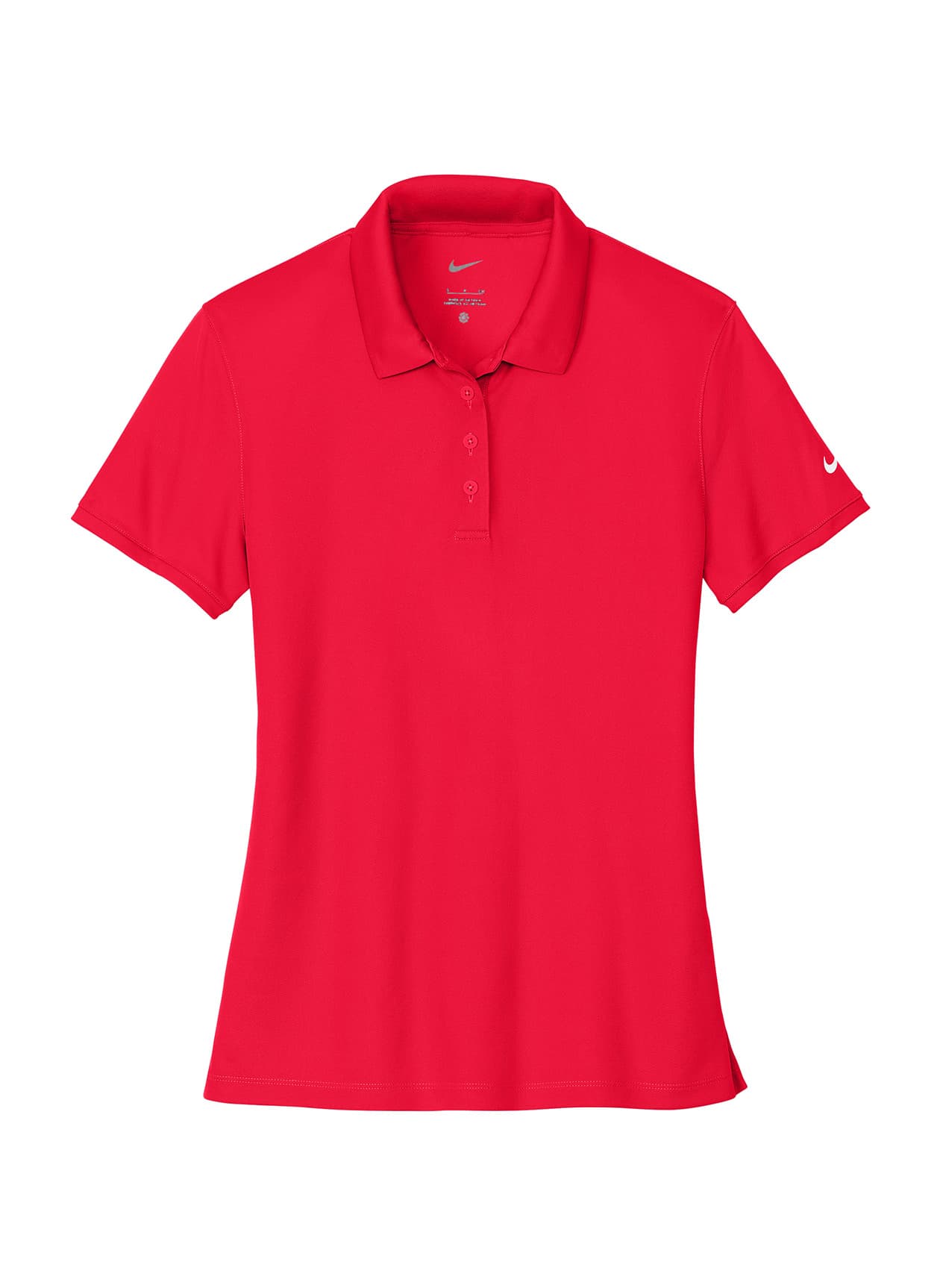 Nike Women's Victory Solid Polo SanMar - Red LG