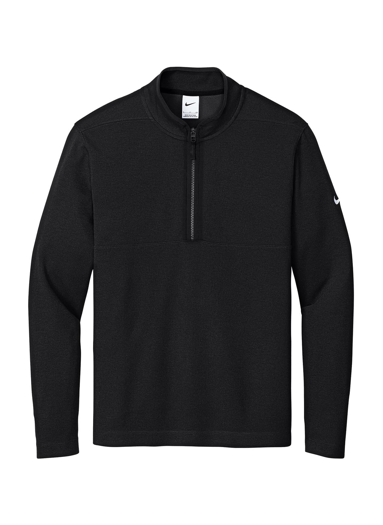 Nike Men's Textured 1/2-Zip Cover-Up - Black 3XL