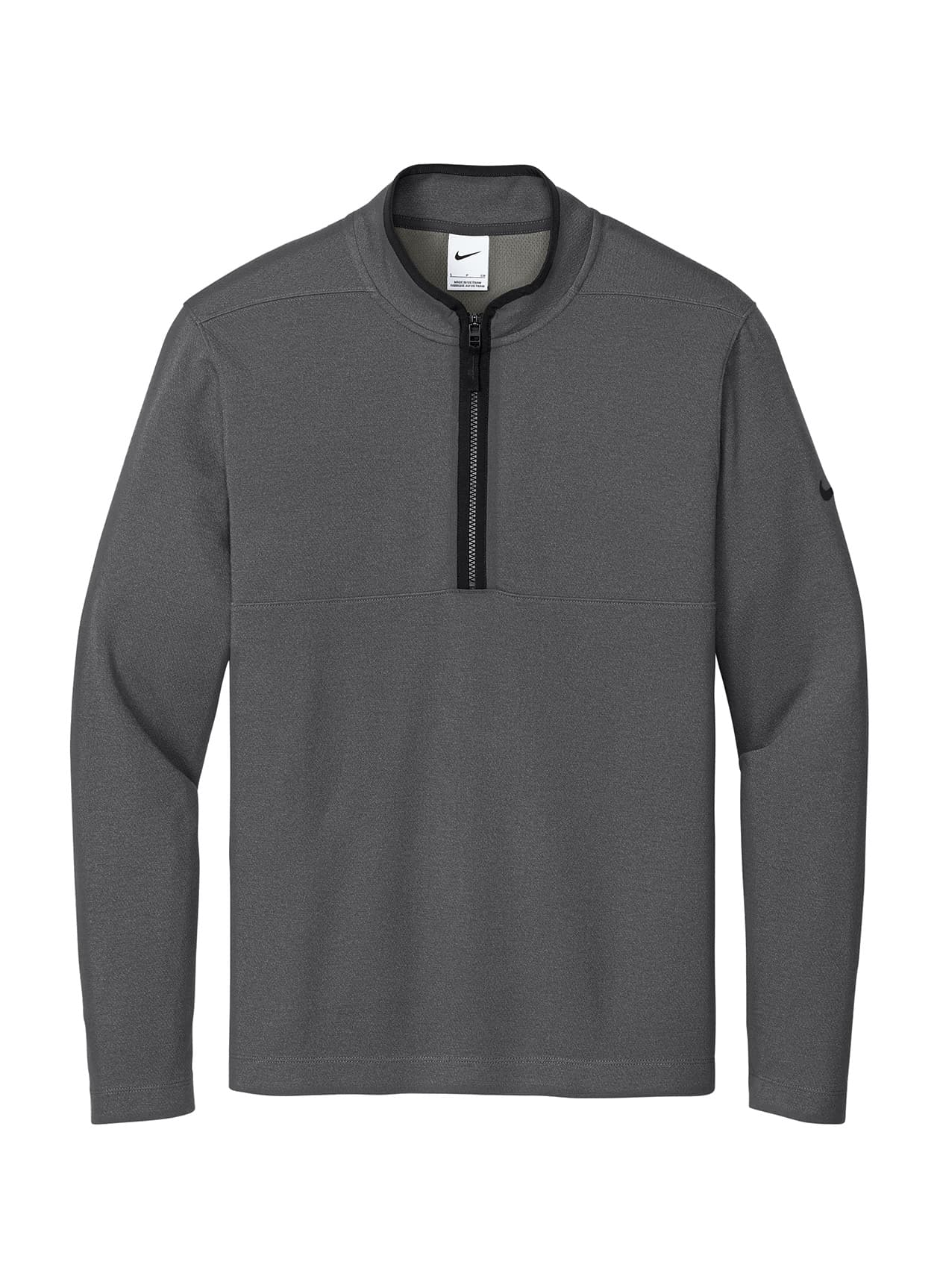 Nike Men's Textured 1/2-Zip Cover-Up - Dark Grey 3XL
