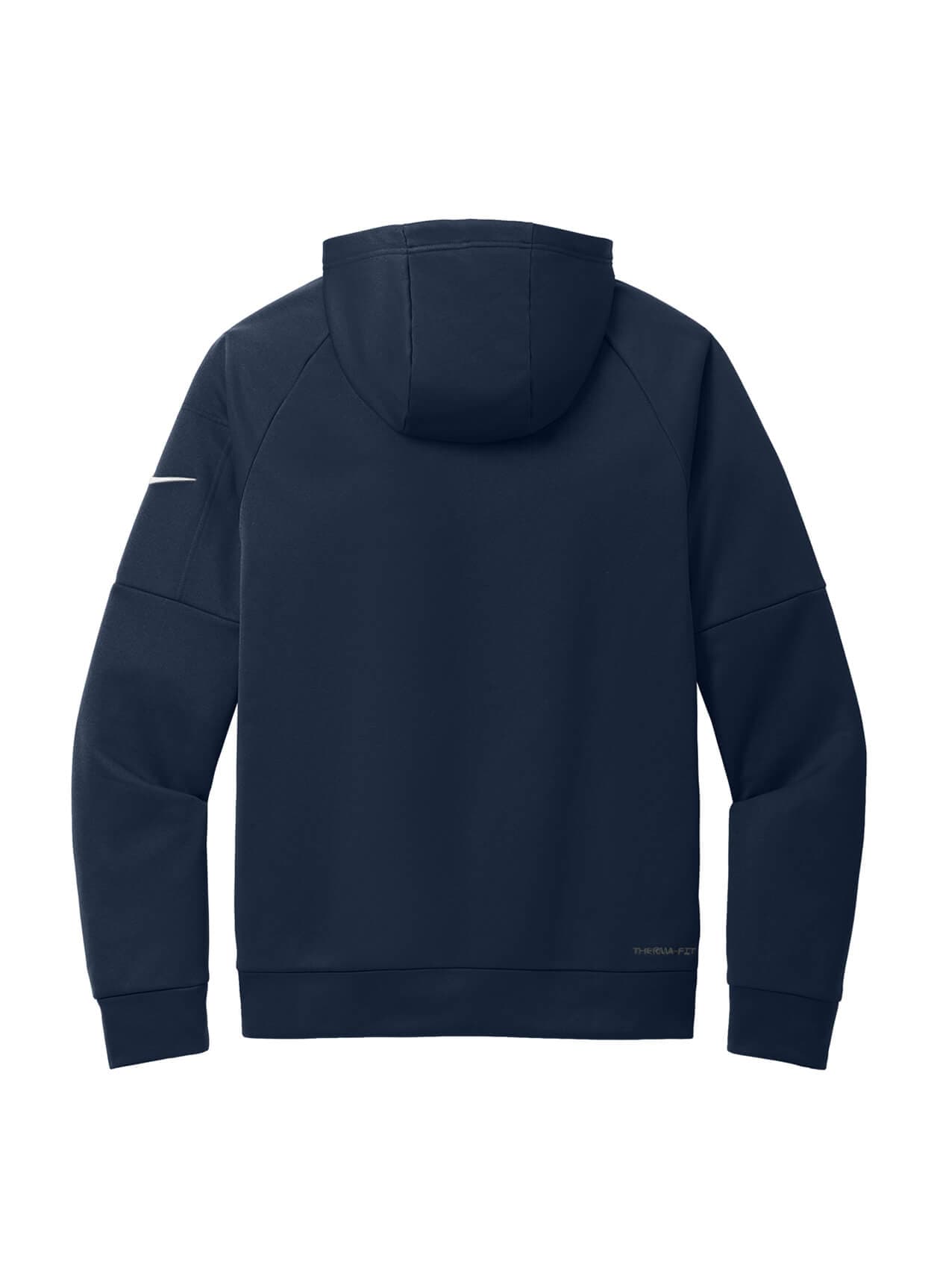 Nike Men's Therma-FIT Pocket 1/4-Zip Fleece Hoodie - Navy 3XL