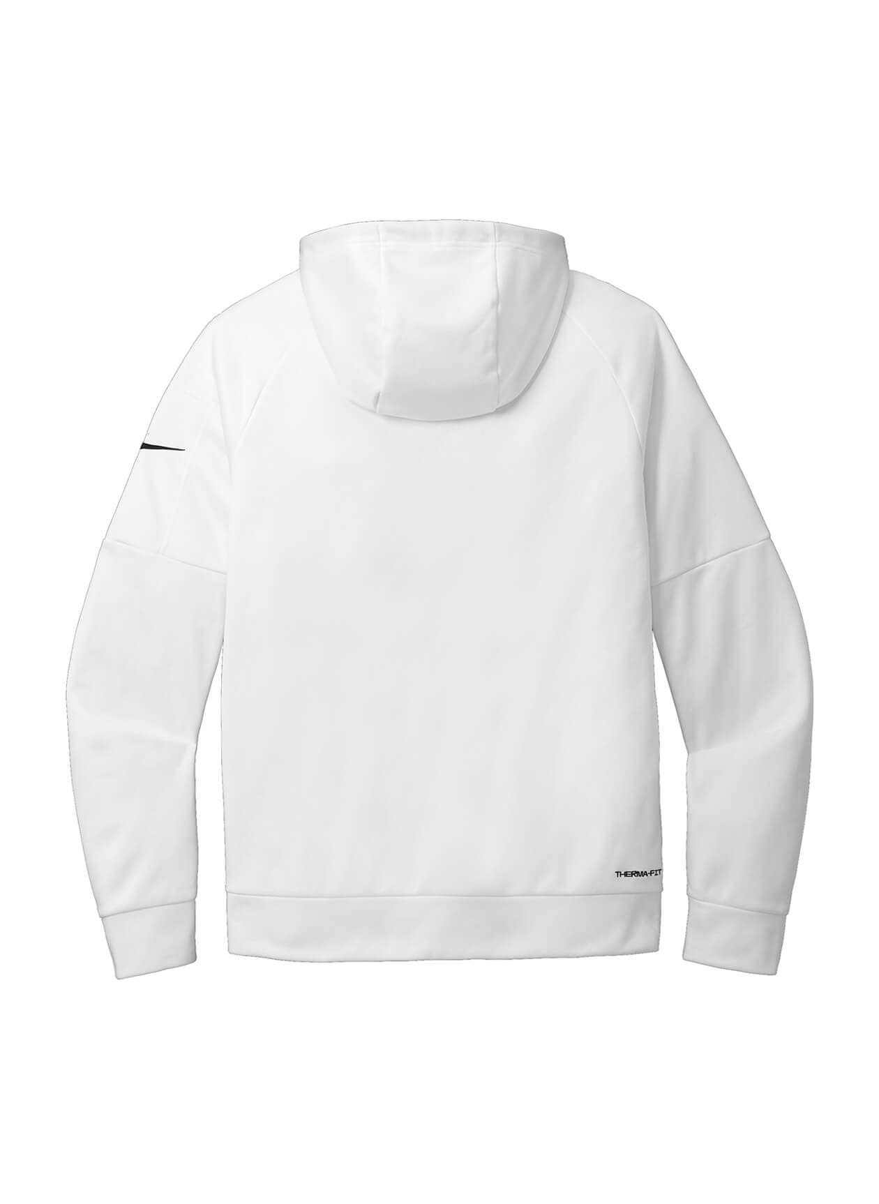 Nike Men's Therma-FIT Pocket 1/4-Zip Fleece Hoodie - White 3XL