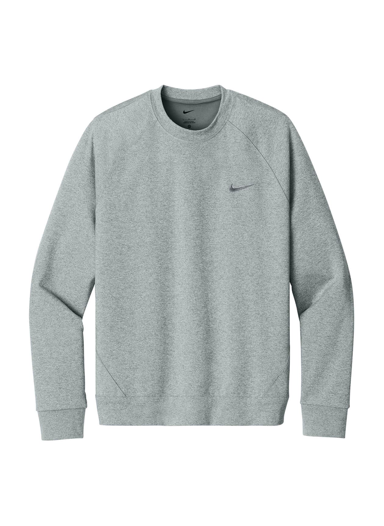 Nike Men's Dri-FIT Primary Crew - Light Grey 3XL