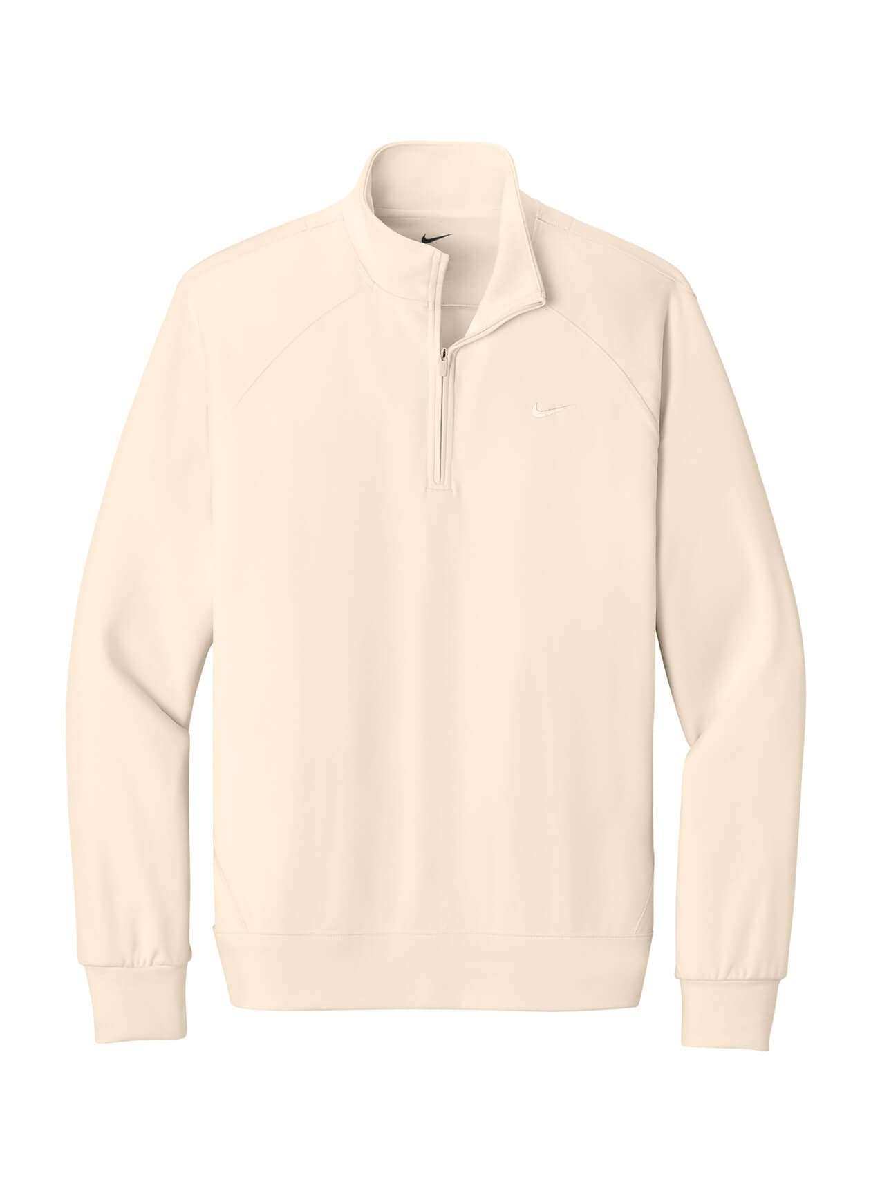Nike Women’s Dri-FIT Primary Quarter-Zip - White LG