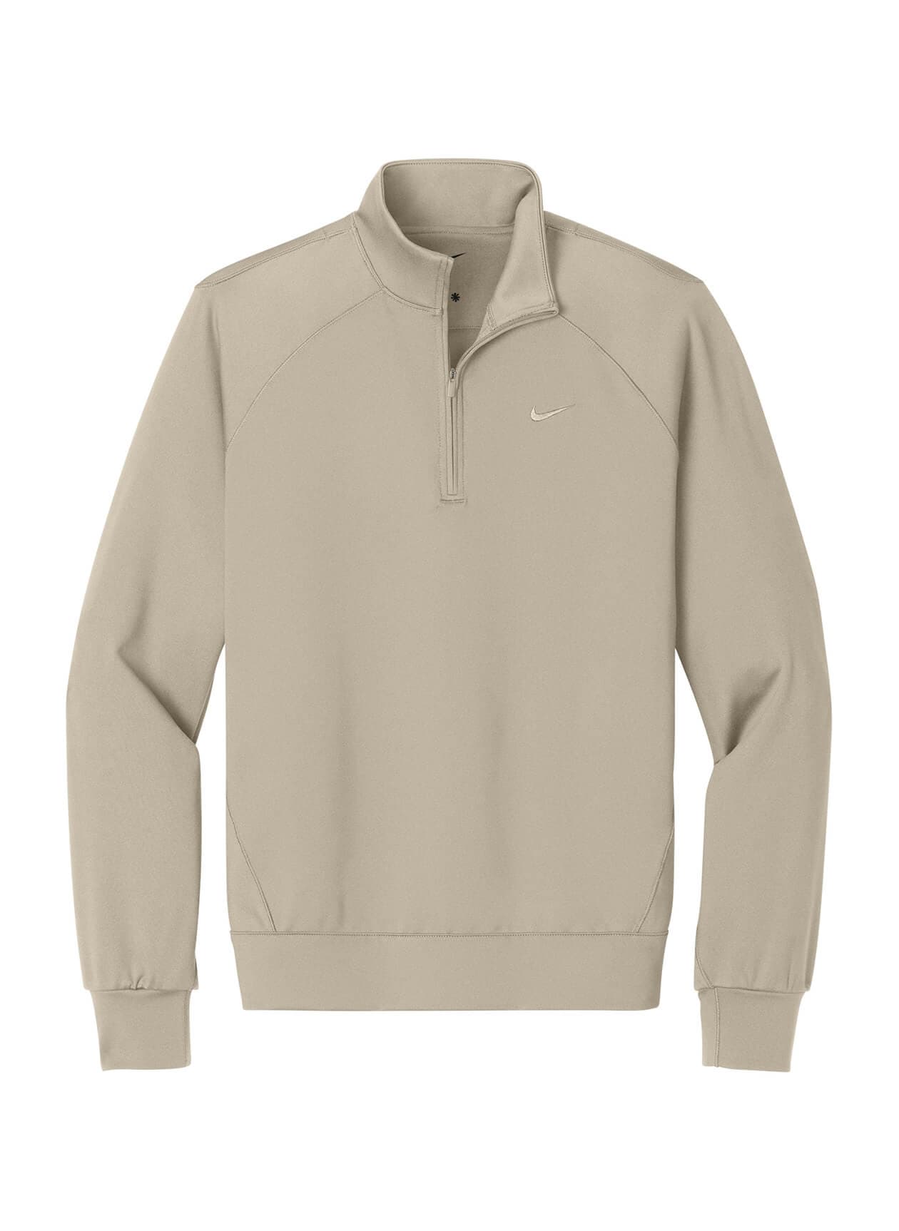 Nike Women’s Dri-FIT Primary Quarter-Zip - Brown LG