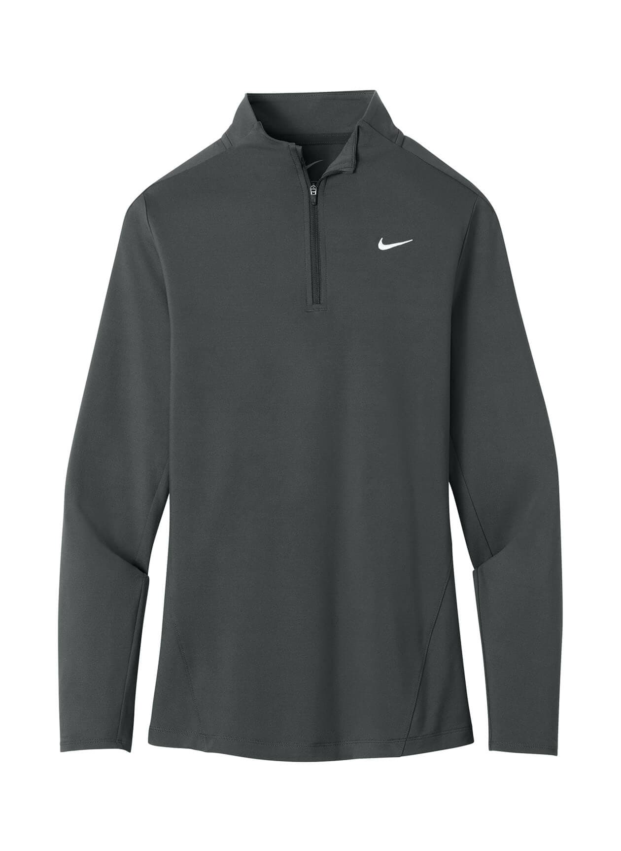Nike Women’s Dri-FIT Stride Half-Zip - Dark Grey LG