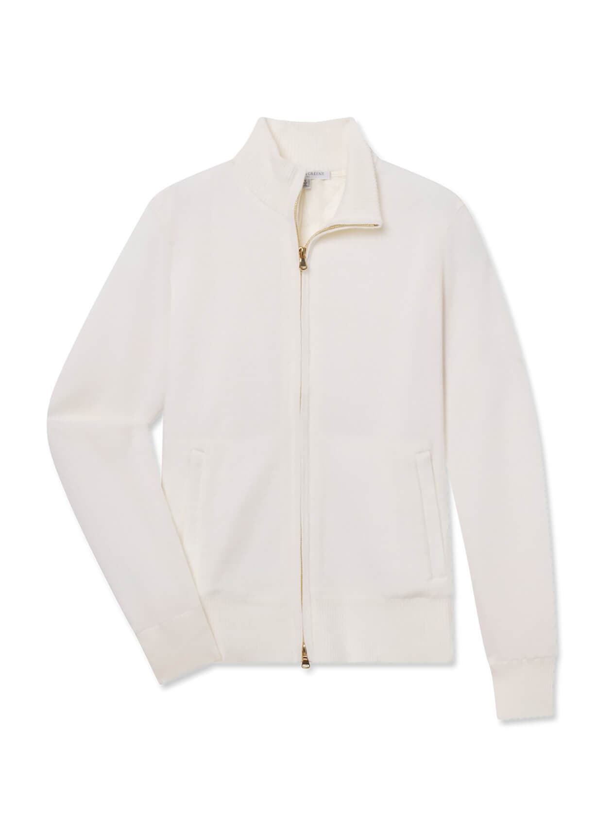 Fairway & Greene Women's Flannery Windsweater - White LG