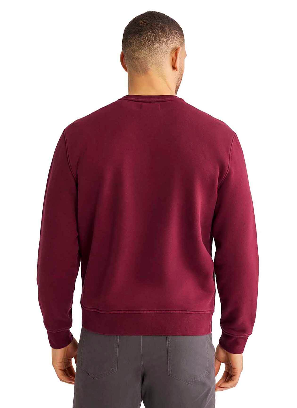 Fair Harbor Men's Rover Crewneck - Red LG
