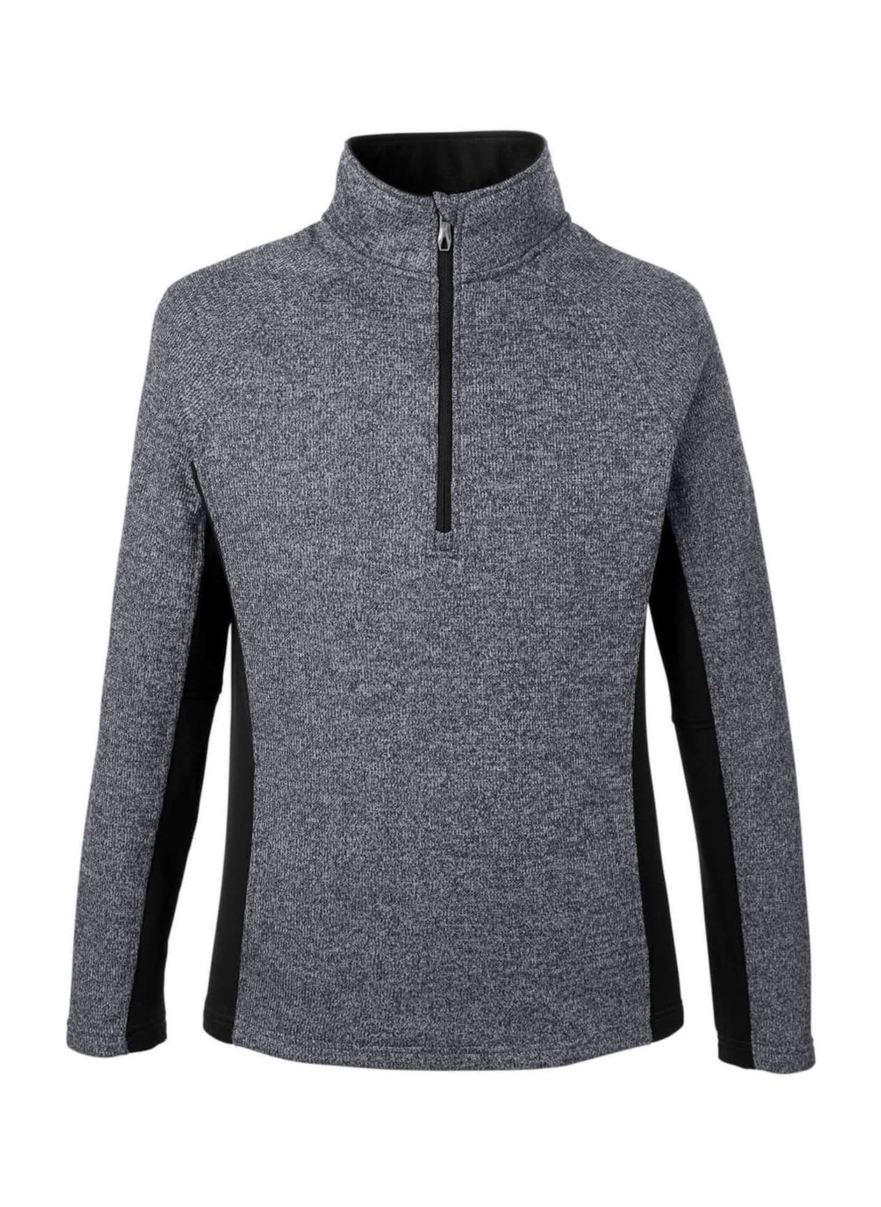 Spyder Men's Constant Half-Zip - Black Heather / Black (BHT) 3XL