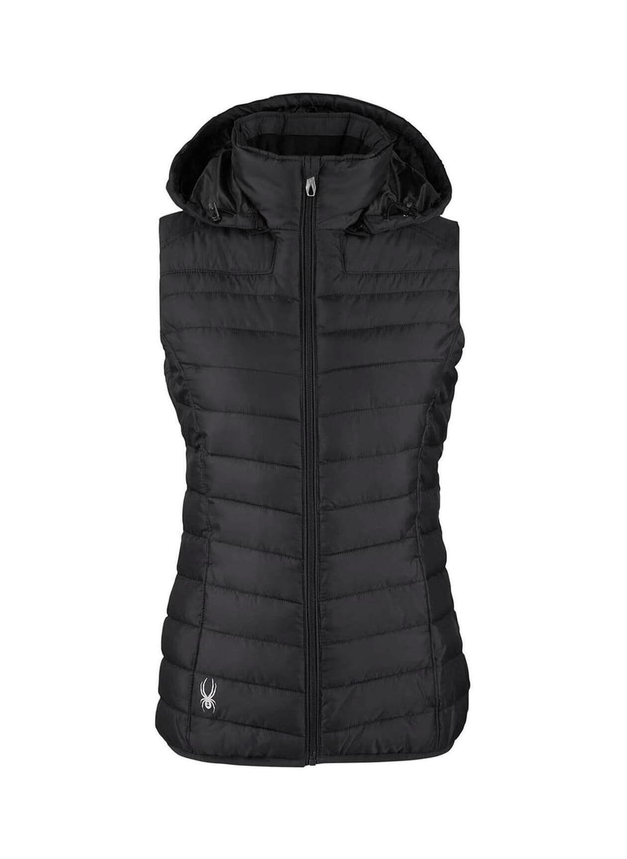 Spyder Women's Supreme Puffer Vest - Black LG