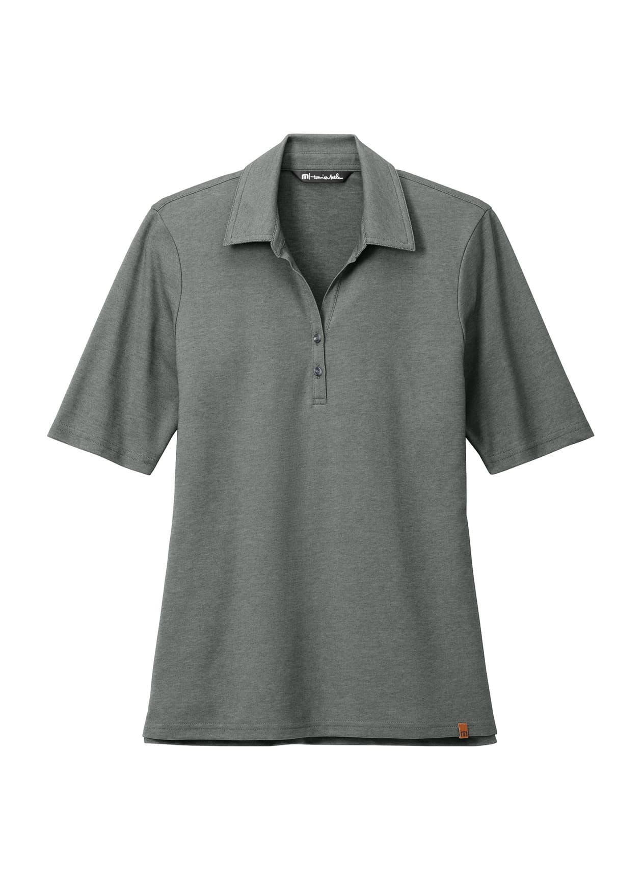 TravisMathew Women's Sunsetters Polo - Dark Grey LG