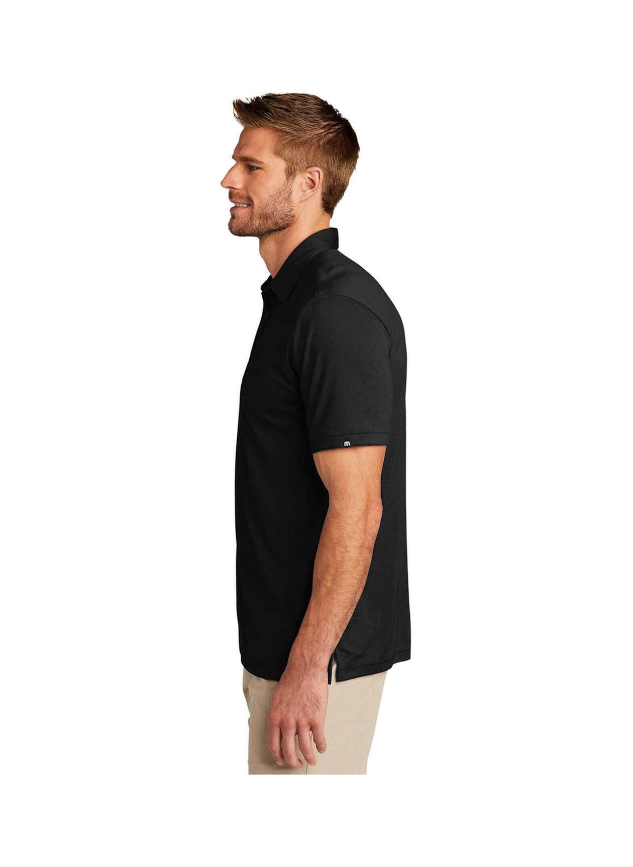 TravisMathew Men's Coto Performance Polo - Black 3XL