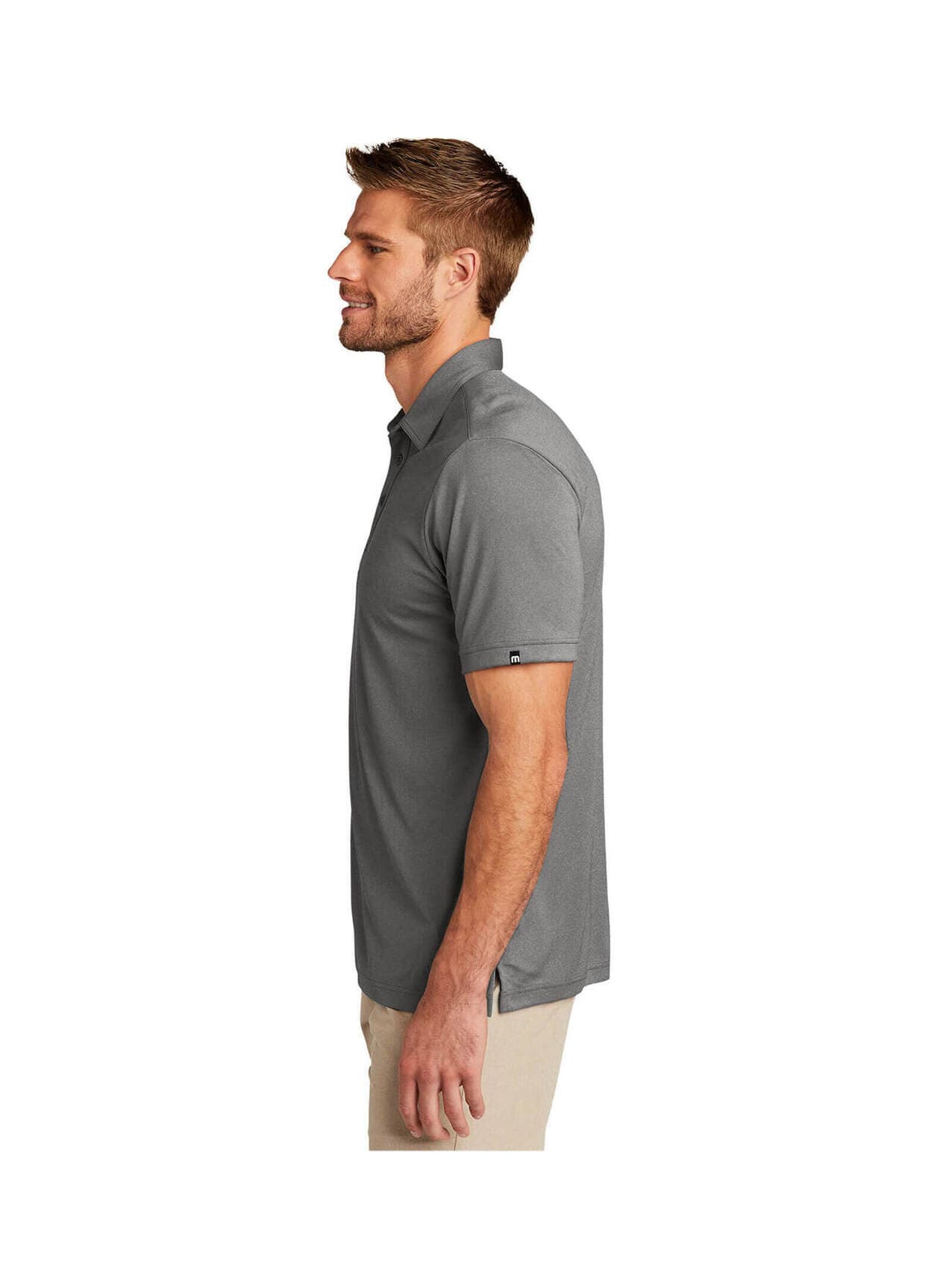TravisMathew Men's Coto Performance Polo - Dark Grey 3XL