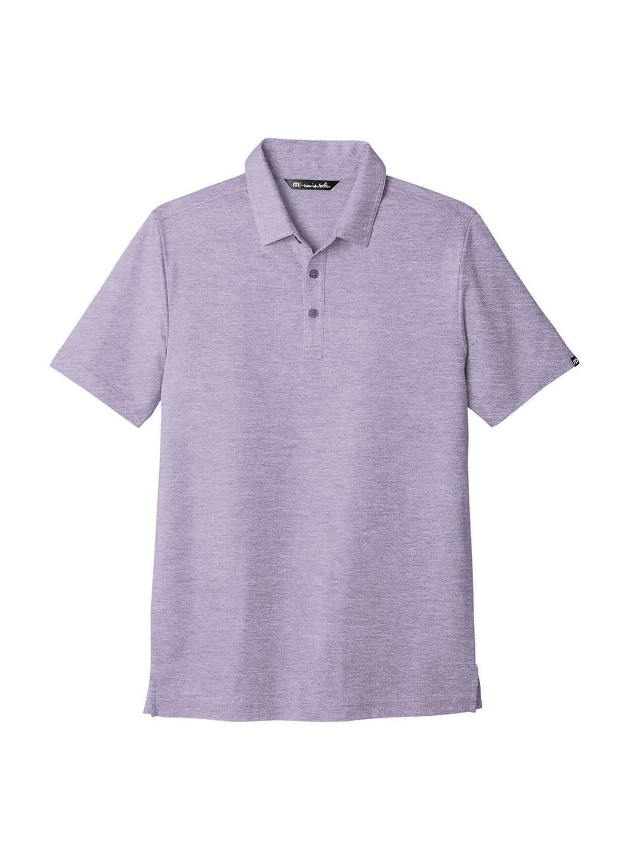 TravisMathew Men's Oceanside Heather Polo - Purple 3XL