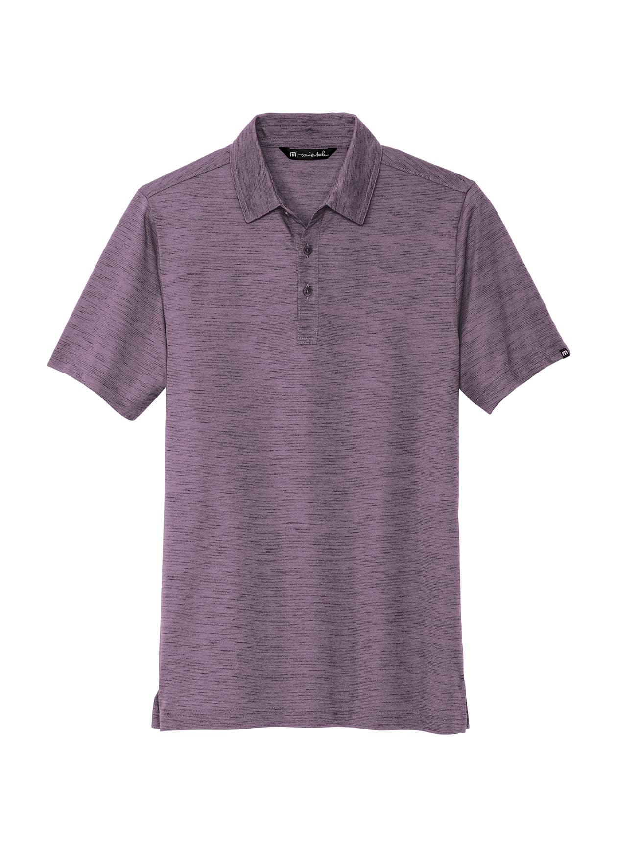TravisMathew Men's Auckland Slub Polo - Purple 3XL