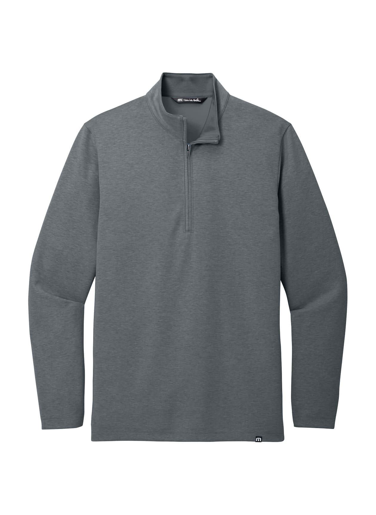 TravisMathew Men's Coveside 1/4-Zip - Dark Grey 3XL