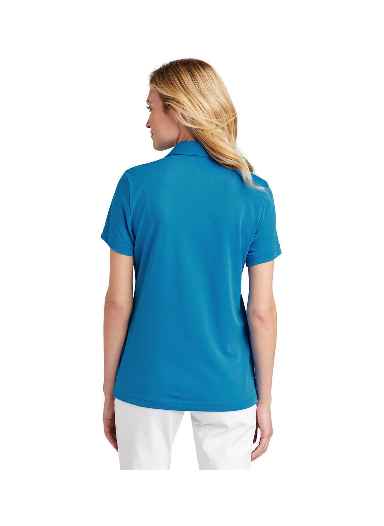 TravisMathew Women's Oceanside Solid Polo - Blue LG