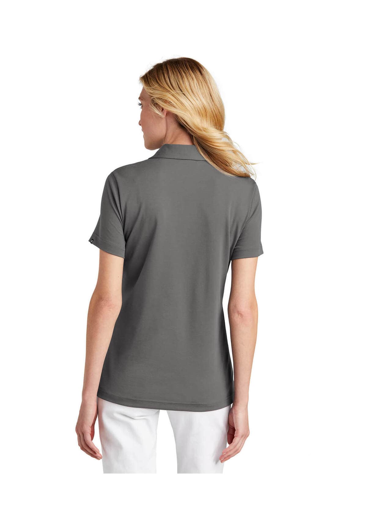 TravisMathew Women's Oceanside Solid Polo - Dark Grey LG