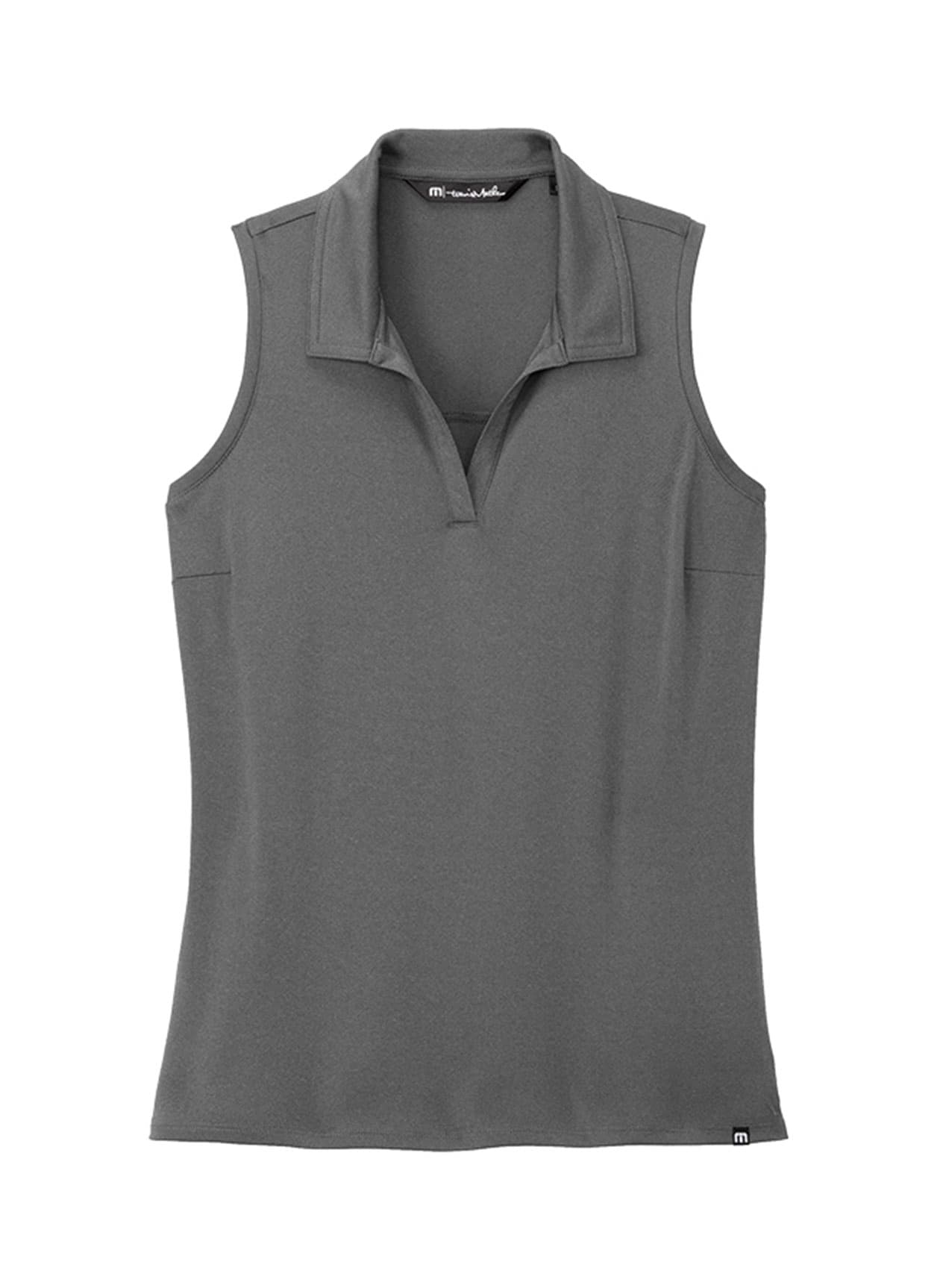 TravisMathew Women's Coto Performance Sleeveless Polo - Light Grey LG