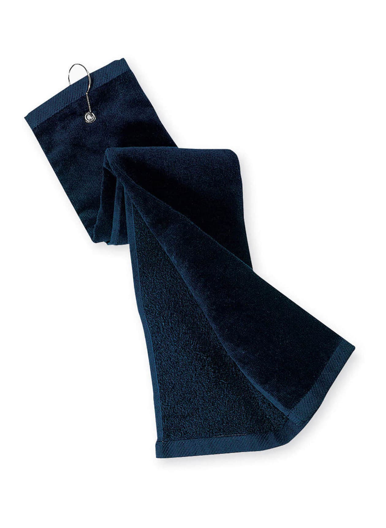 Port Authority Grommeted Tri-Fold Golf Towel - Navy MISC