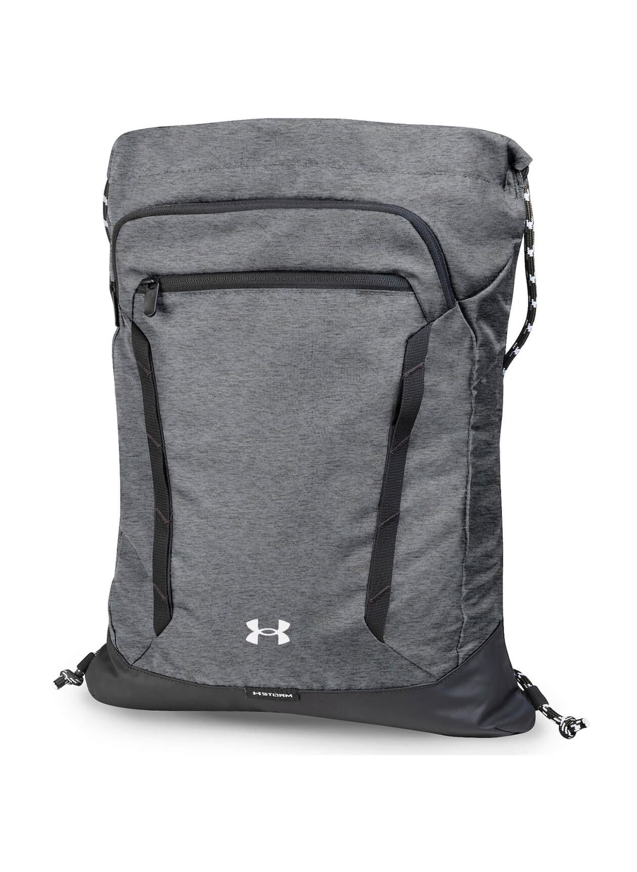 Under Armour Hustle Sackpack - Pitch grey Novelty MISC