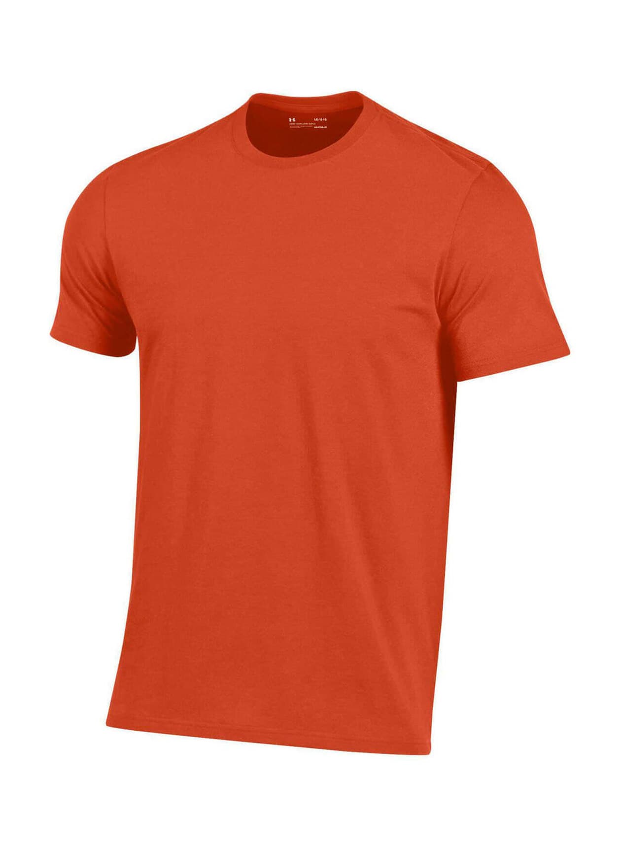 Under Armour Men's Performance Cotton T-Shirt - Orange 3XL