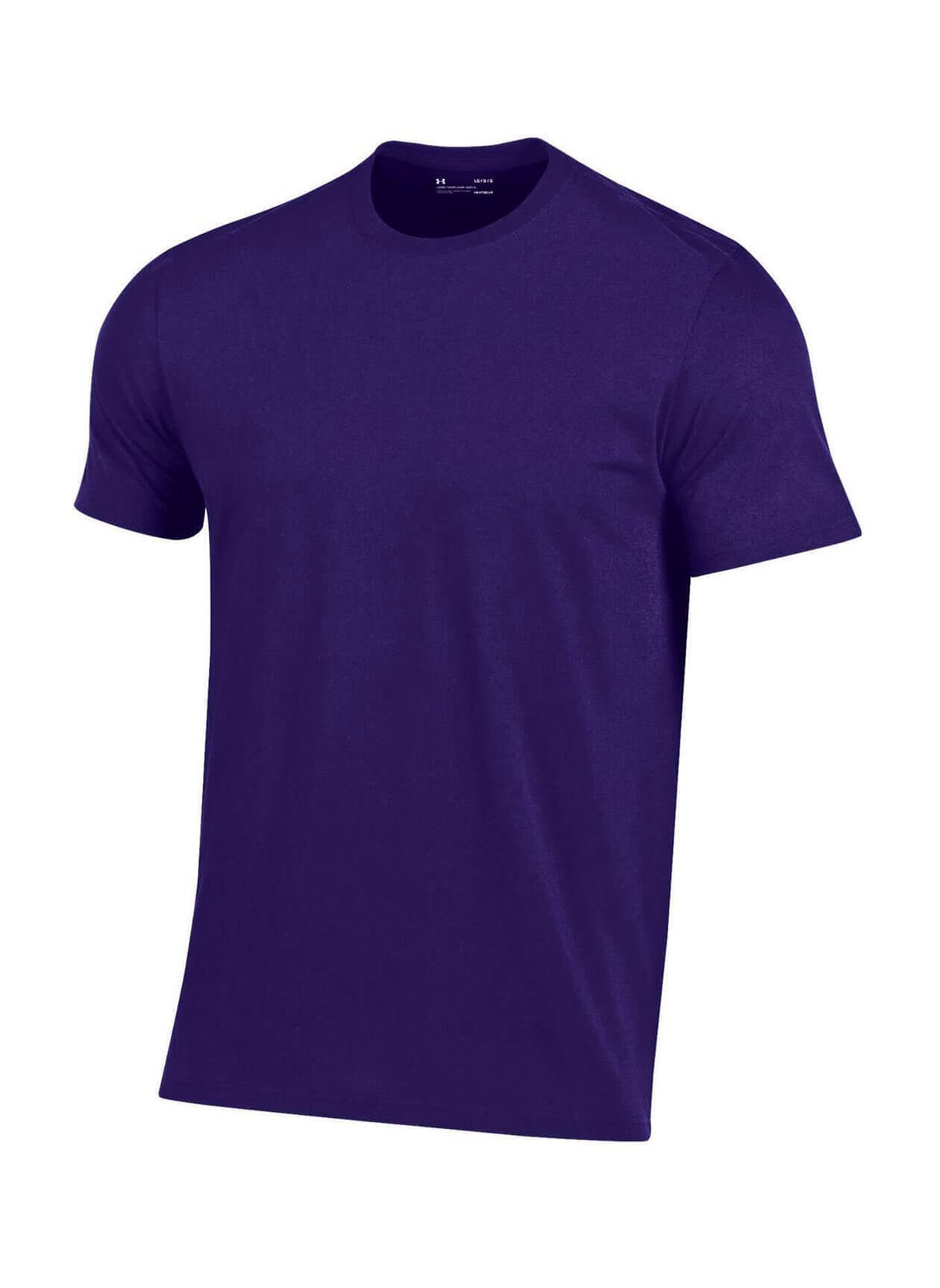 Under Armour Men's Performance Cotton T-Shirt - Purple 3XL