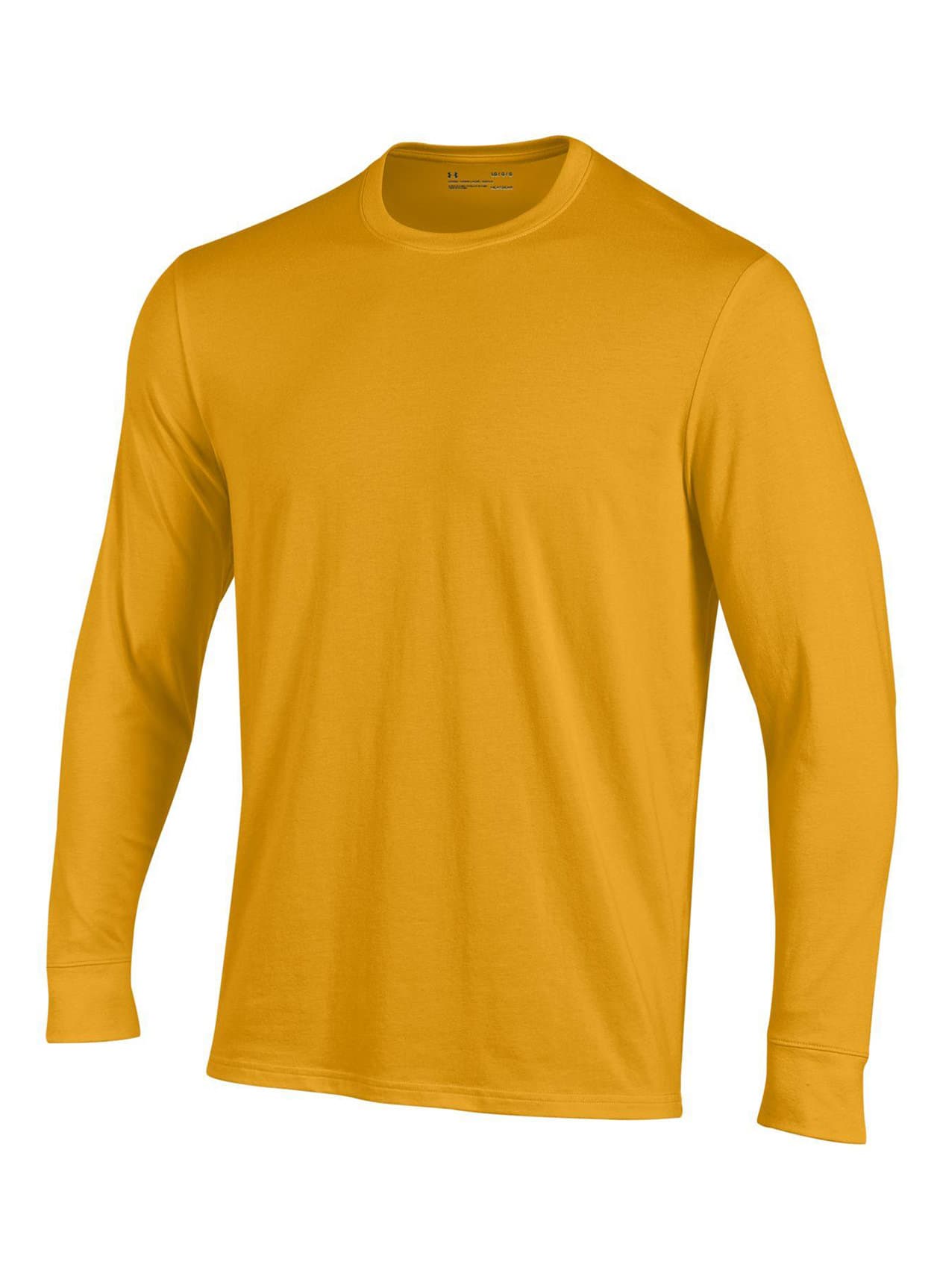 Under Armour Men's Performance Long-Sleeve Cotton T-Shirt - Yellow 3XL