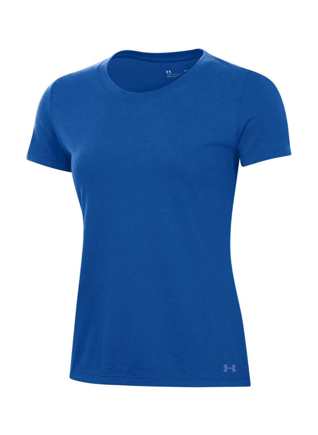 Under Armour Women's Cotton T-Shirt - Blue 1XL