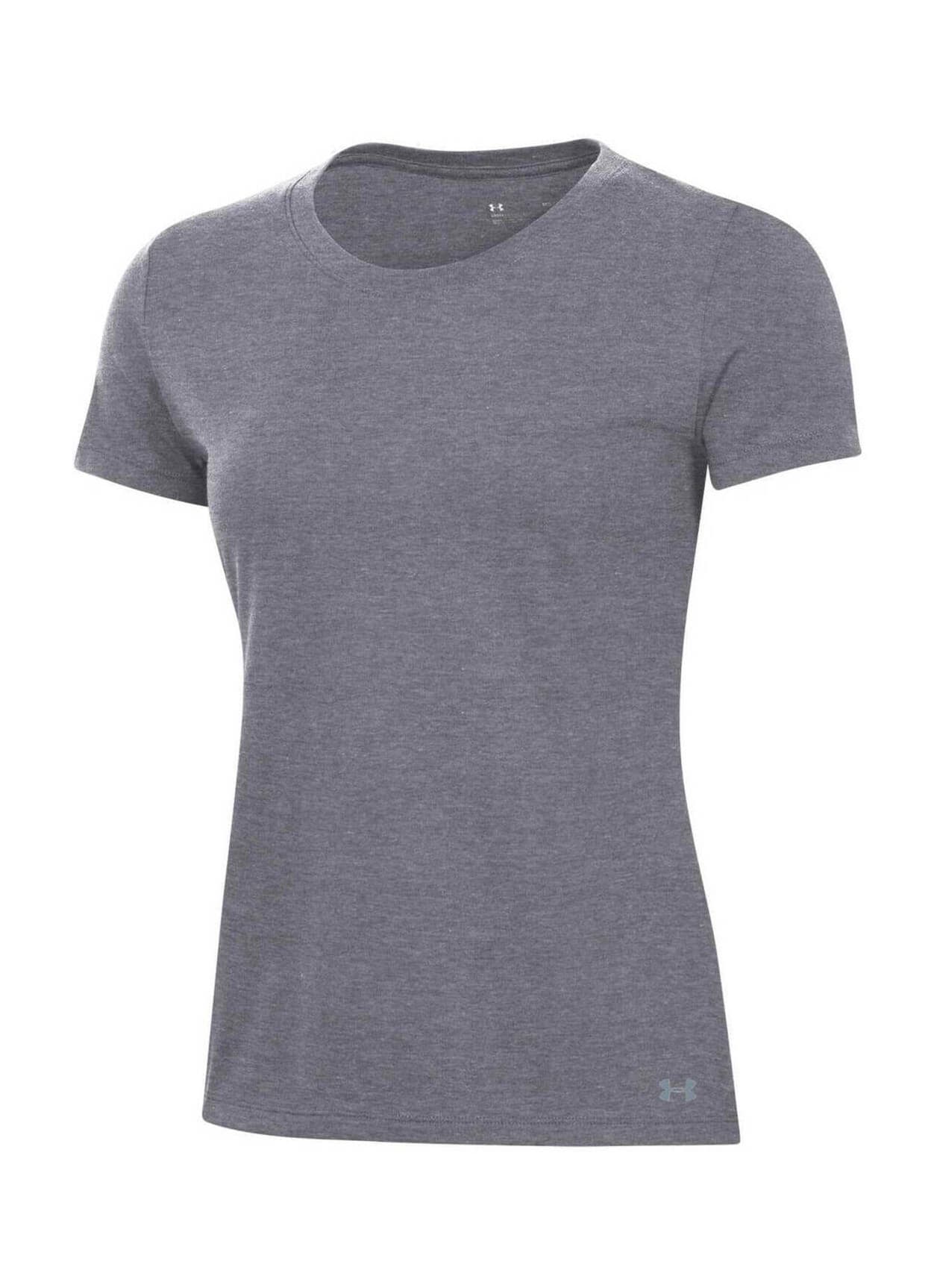 Under Armour Women's Cotton T-Shirt - Dark Grey 1XL