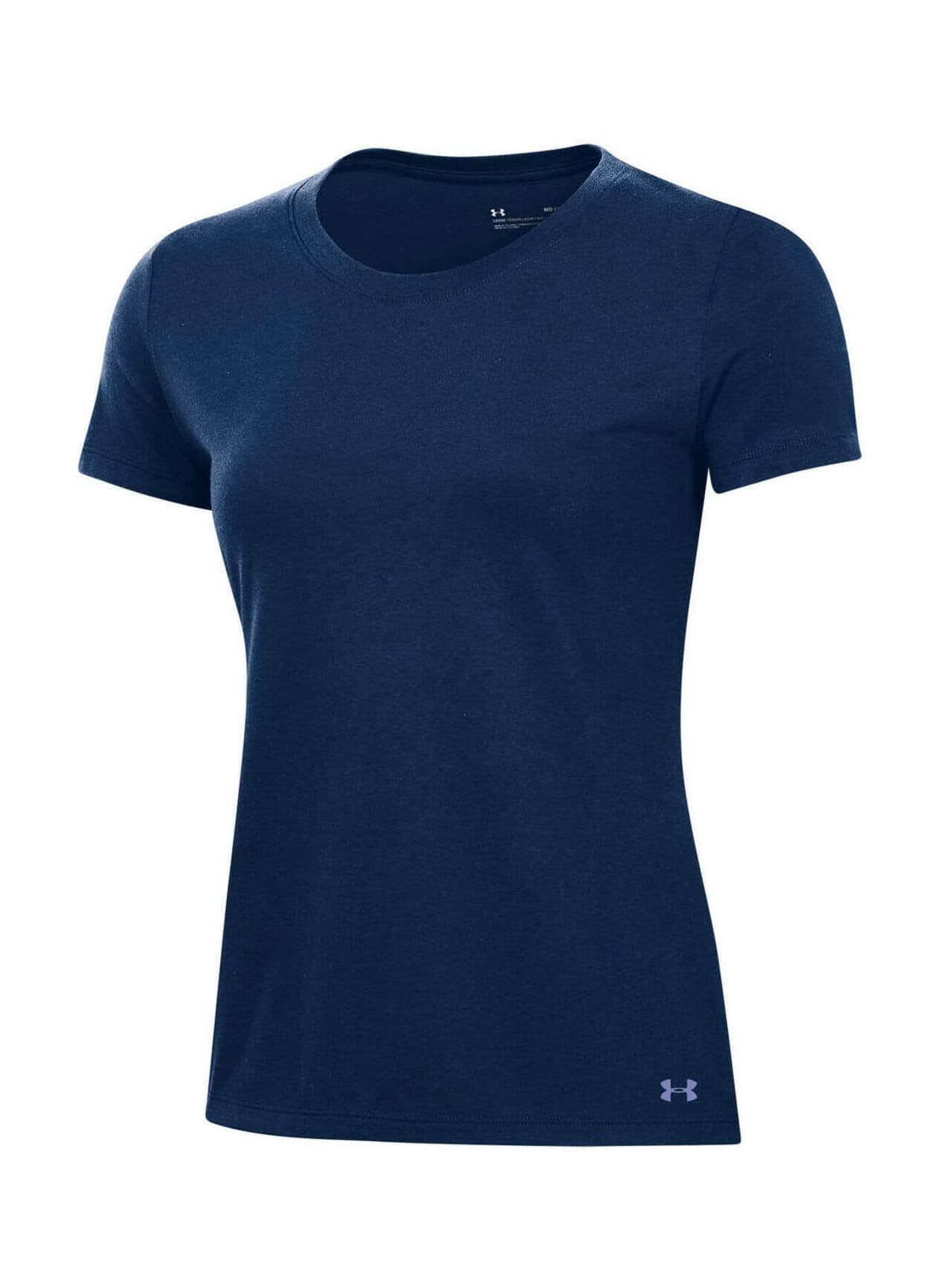 Under Armour Women's Cotton T-Shirt - Navy 1XL