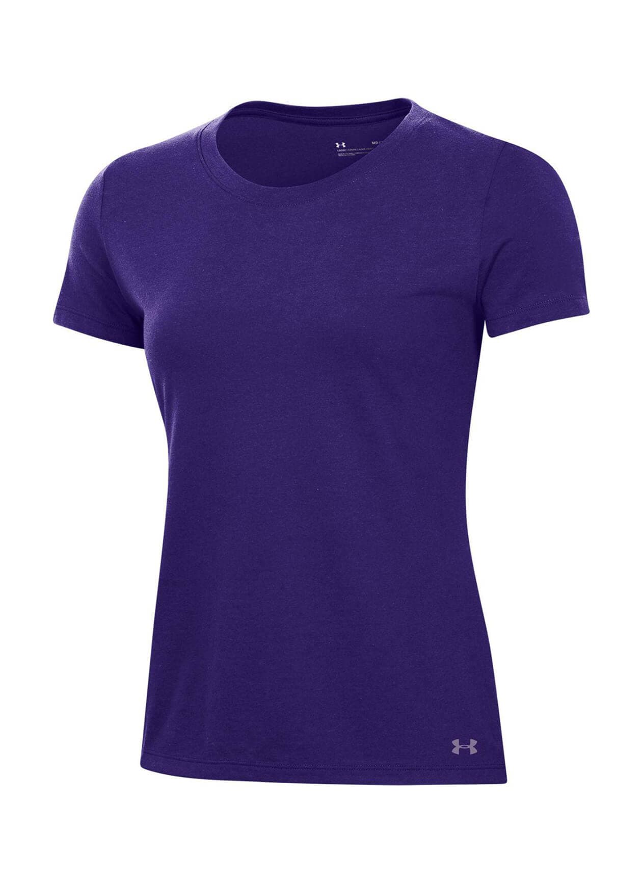 Under Armour Women's Cotton T-Shirt - Purple 1XL
