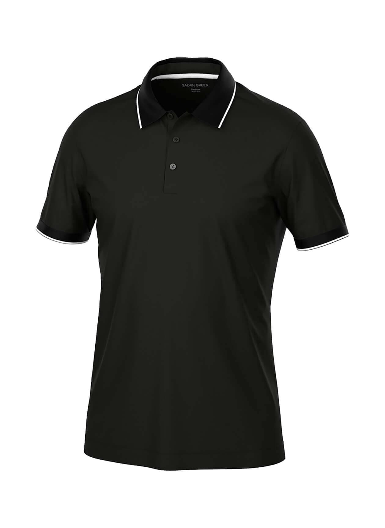 Galvin Green Men's Marty Shirt - Black 3XL