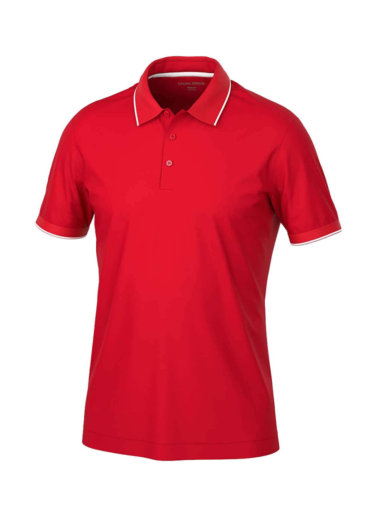 Galvin Green Men's Marty Shirt - Red 3XL